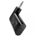 Hoco Audio Adapter Bluetooth Dawn, Sound V.5.0, Aux Jack 3.5mm - ΜΑΥΡΟ - E53