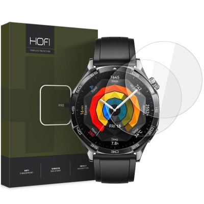 HOFI TEMPERED GLASS PRO PLUS FOR HUAWEI WATCH GT 5 (46 MM) - ΔΙΑΦΑΝΟ - 2 TEM