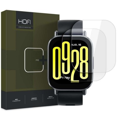 HOFI TEMPERED GLASS Anti-Explosion Screen Protector PRO PLUS for XIAOMI REDMI WATCH 5 ACTIVE - ΔΙΑΦΑΝΟ - 2 τεμ.