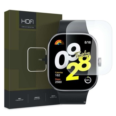 HOFI TEMPERED GLASS Anti-Explosion Screen Protector PRO PLUS for XIAOMI REDMI WATCH 4 - ΔΙΑΦΑΝΟ