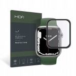 HOFI TEMPERED HYBRID GLASS Anti-Explosion Screen Protector PRO PLUS for Apple Watch 7 (45 MM)) - ΜΑΥΡΟ