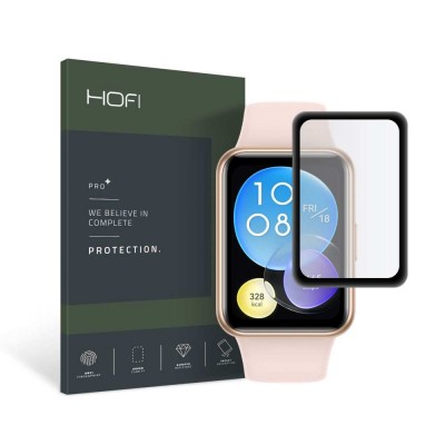 HOFI TEMPERED GLASS PRO PLUS FOR HUAWEI WATCH FIT 2 - BLACK
