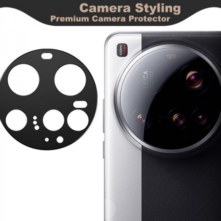 HOFI Techsuit Γυαλί προστασίας 9H Full Camera Glass για Camera Lens Xiaomi 15 Ultra - ΜΑΥΡΟ - KF2347342