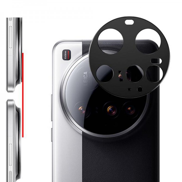 HOFI Techsuit Γυαλί προστασίας 9H Full Camera Glass για Camera Lens Xiaomi 15 Ultra - ΜΑΥΡΟ - KF2347342