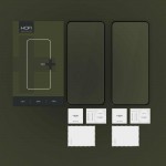 HOFI Γυαλί Προστασίας GLASS PRO PLUS για ONEPLUS NORD 4 - ΜΑΥΡΟ - 2 TEM.
