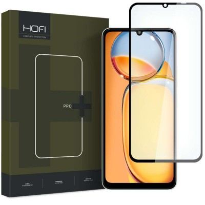 HOFI Γυαλί προστασίας GLASS PRO PLUS για XIAOMI REDMI 13C 4G / 5G / POCO C65 - ΜΑΥΡΟ