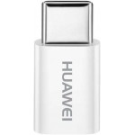 HUAWEI Γνήσιος Μετατροπέας ADAPTER connector MICROUSB σε TYPE-C - ΛΕΥΚΟ - HL1122 AP52