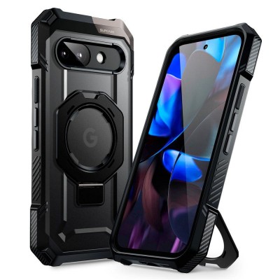 Θήκη SUPCASE UB GRIP MAG MAGSAFE με Βάση για GOOGLE PIXEL 9A - ΜΑΥΡΟ