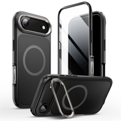 Θήκη I-BLASON SUPCASE ARES FLIP MAG MAGSAFE για APPLE iPhone 17 Air 6.6 5G 2025 - ΜΑΥΡΟ