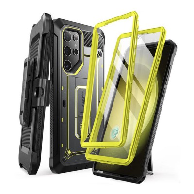 Θήκη SUPCASE UNICORN BEETLE PRO για SAMSUNG GALAXY S24 ULTRA 5G 2024, 2-ΣΕΤ - Bumble Bee ΚΙΤΡΙΝΟ