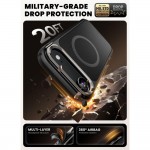 Θήκη I-BLASON SUPCASE ARES FLIP MAG MAGSAFE για APPLE iPhone 17 Air 6.6 5G 2025 - ΜΑΥΡΟ