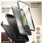 Θήκη SUPCASE UNICORN BEETLE PRO για SAMSUNG GALAXY S25+ PLUS 5G 2025, 2-ΣΕΤ - ΜΑΥΡΟ