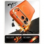 Θήκη I-BLASON SUPCASE ARES FLIP MAG MAGSAFE για APPLE iPhone 17 PRO 6.3 5G 2025 - CORAL ΠΟΡΤΟΚΑΛΙ
