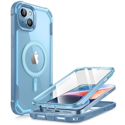 Θήκη I-BLASON SUPCASE ARES MAG MAGSAFE για APPLE iPhone 15 6.1 2023 - ΜΠΛΕ