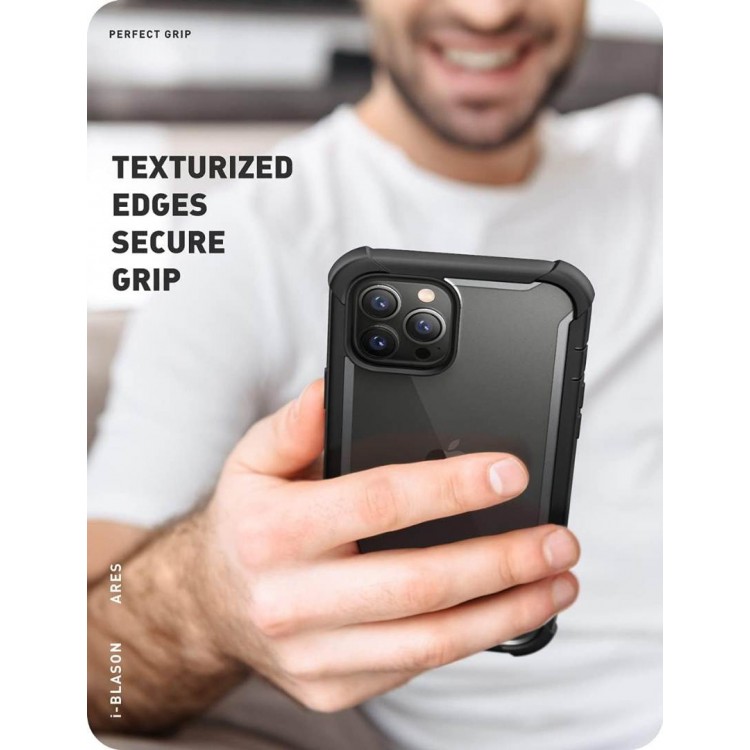 Θήκη I-BLASON SUPCASE ARES για APPLE iPhone 13 PRO MAX 6.7 - ΜΑΥΡΟ