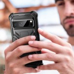 Θήκη SUPCASE IBLSN ARMORBOX  με Προστατευτικό οθήνης και Βάση για GOOGLE PIXEL 9 PRO XL - ΜΑΥΡΟ