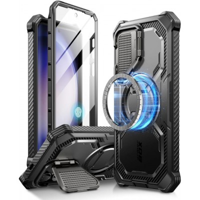 Θήκη I-BLASON SUPCASE Armorbox MagSafe με Προστασία κάμερας για SAMSUNG GALAXY S24 5G 2024 - ΜΑΥΡΟ