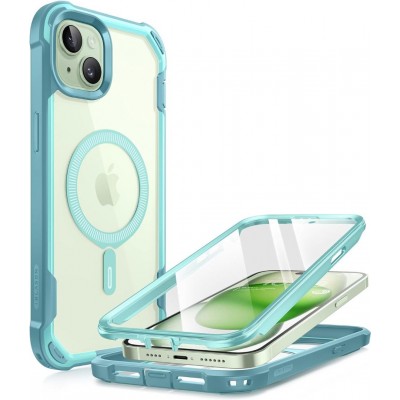 Θήκη I-BLASON SUPCASE ARES MAG MAGSAFE για APPLE iPhone 15 6.1 2023 - ΤΙΡΚΟΥΑΖ SEAFOAM