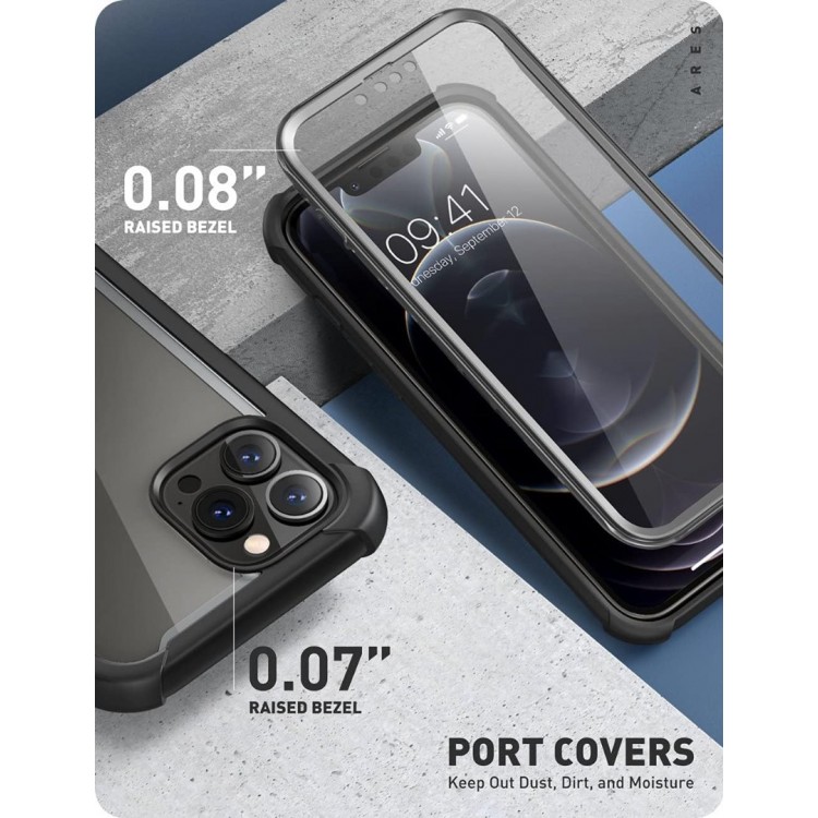 Θήκη I-BLASON SUPCASE ARES για APPLE iPhone 13 PRO MAX 6.7 - ΜΑΥΡΟ
