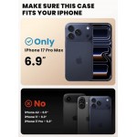 Θήκη I-BLASON SUPCASE ARES FLIP MAG MAGSAFE για APPLE iPhone 17 PRO MAX 6.9 5G 2025 - ΜΑΥΡΟ
