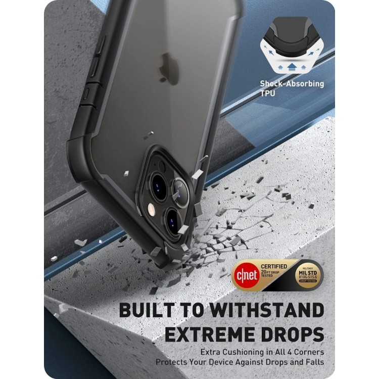 Θήκη I-BLASON SUPCASE ARES για APPLE iPhone 13 PRO MAX 6.7 - ΜΑΥΡΟ