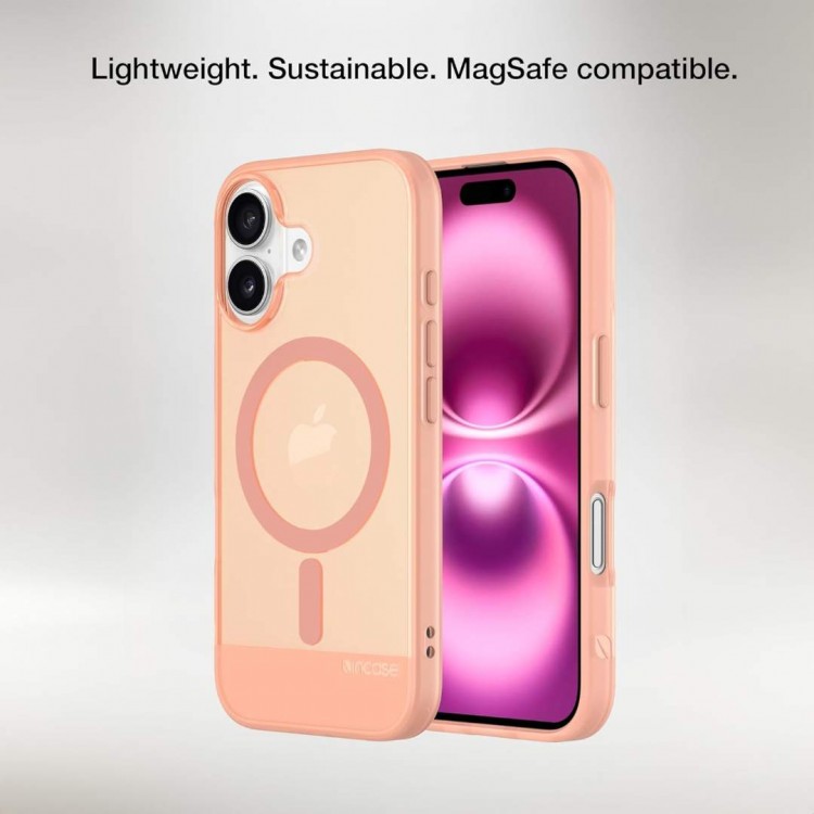 Θήκη INCASE Slim με MagSafe για Apple iPhone 16 6.1 2024 - Blush ΡΟΖ - IN-INPH190401-BLP