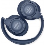 JBL by HARMAN Tune 710BT Bluetooth Ασύρματα ακουστικά Hands-Free Over Head Εργονομικά με μικρόφωνο - ΜΠΛΕ - ΗΑ-JBLT710BTBLU