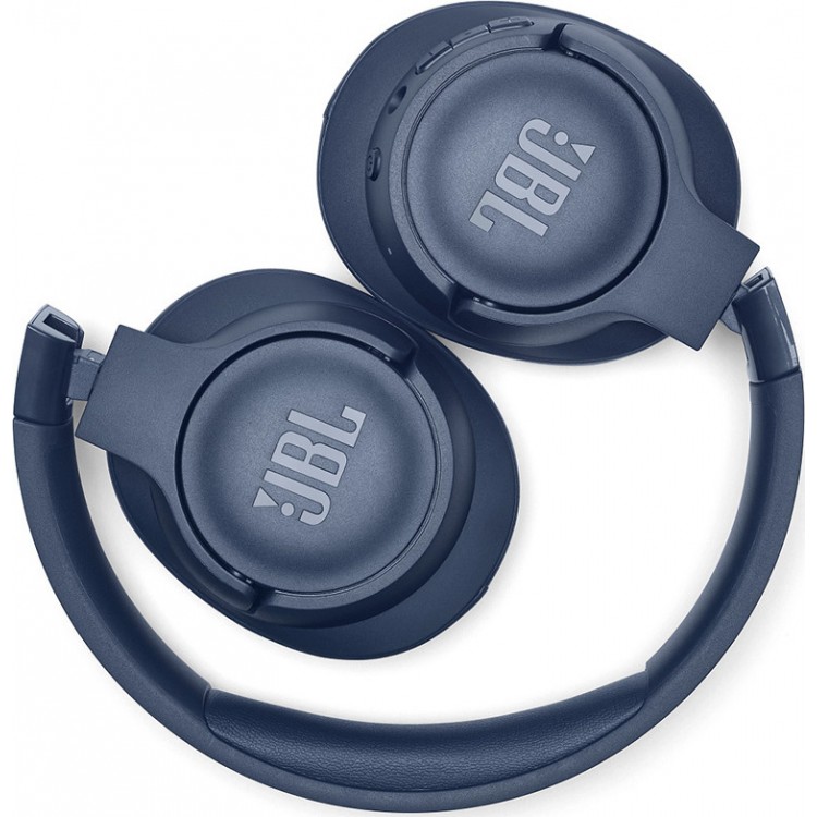 JBL by HARMAN Tune 710BT Bluetooth Ασύρματα ακουστικά Hands-Free Over Head Εργονομικά με μικρόφωνο - ΜΠΛΕ - ΗΑ-JBLT710BTBLU