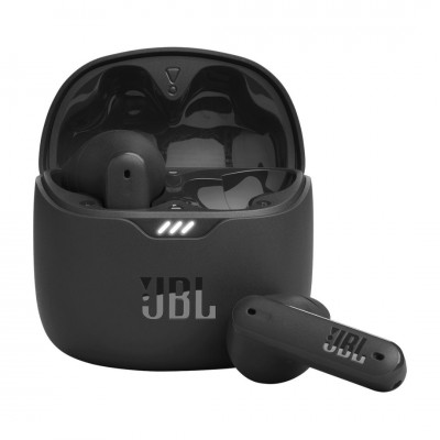JBL by HARMAN Tune Flex, True Wireless Ear-Buds Headphones, NC, Touch, BT Headset BLUETOOTH Hands-Free με εργονομικά Earbuds - MAT ΜΑΥΡΟ - JBLTFLEXBLK