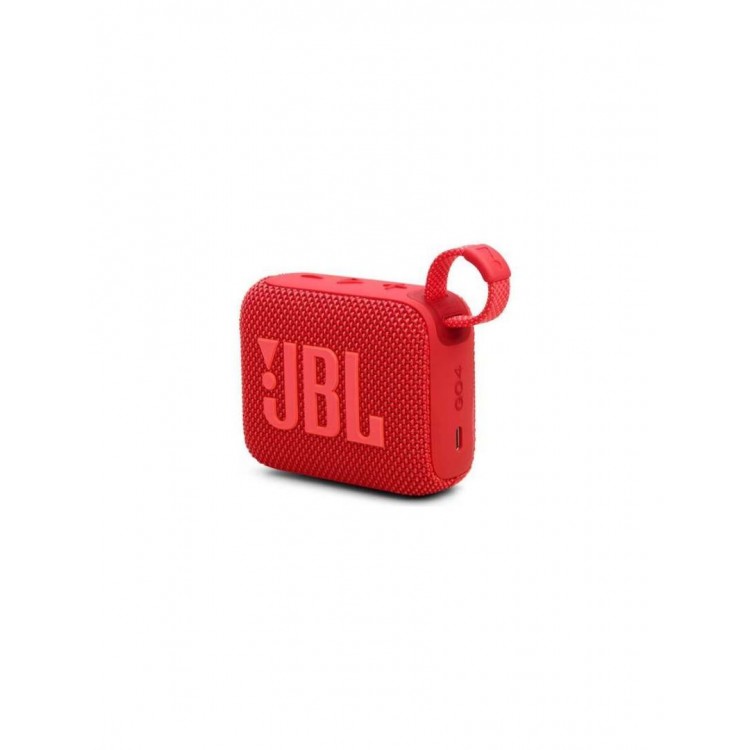 JBL GO 4 Φορητό Ασύρματο Bluetooth Ηχείο, Waterproof IP67 Palm Sized Water Resistant - ΚΟΚΚΙΝΟ - JBLGO4RED