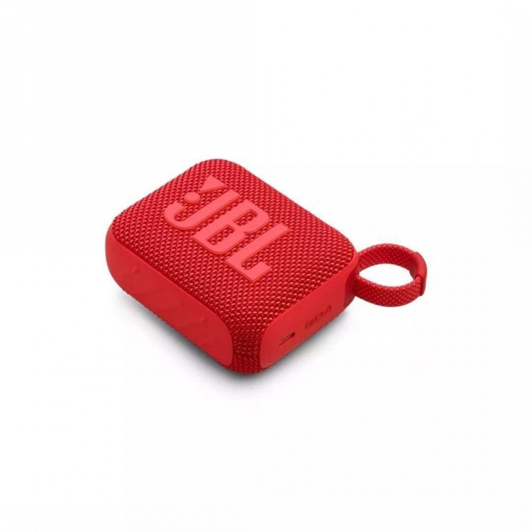 JBL GO 4 Φορητό Ασύρματο Bluetooth Ηχείο, Waterproof IP67 Palm Sized Water Resistant - ΚΟΚΚΙΝΟ - JBLGO4RED