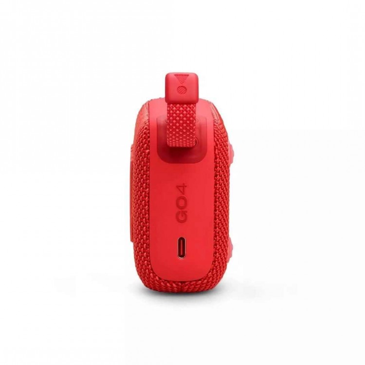 JBL GO 4 Φορητό Ασύρματο Bluetooth Ηχείο, Waterproof IP67 Palm Sized Water Resistant - ΚΟΚΚΙΝΟ - JBLGO4RED