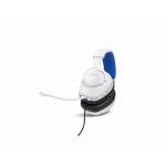 JBL by HARMAN Quantum 100P για Gaming ,Wired 3.5mm Jack, Over-Head Ενσύρματα ακουστικά με αποσπώμενο BOOM μικρόφωνο - Λευκό/Μπλε - JBLQ100PWHTBLU