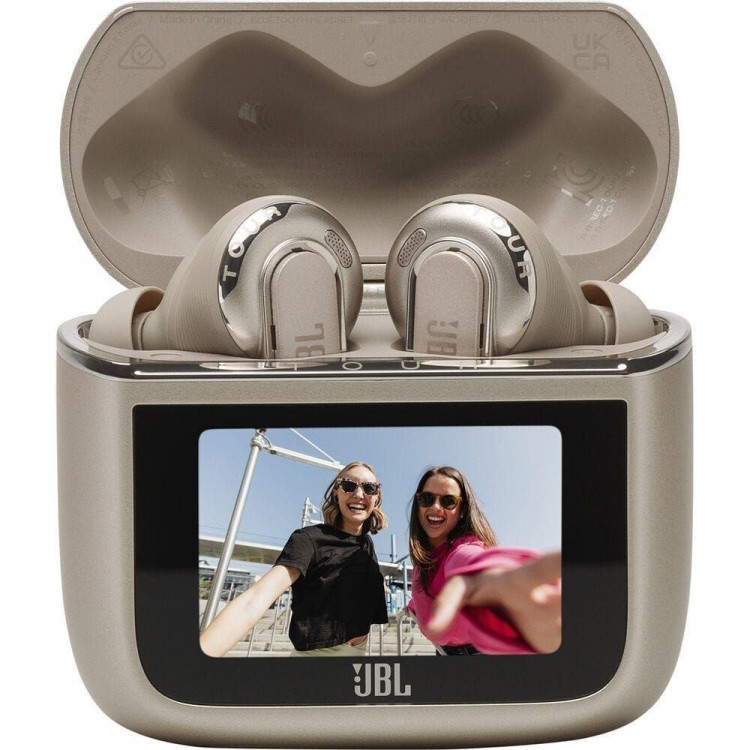 JBL by HARMAN Tour Pro 3 In-earS, True Ασύρματα Ακουστικά Ear-Buds Headphones, True ANC, Wrl. Charging, Touch, BT Headset Hands-Free με εργονομικά Earbuds - Champagne ΧΡΥΣΟ - JBLTOURPRO3LTT