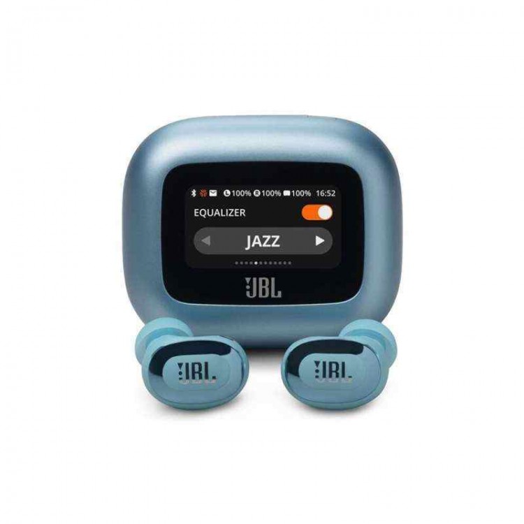 JBL by HARMAN Live Buds 3, True Ασύρματα Ακουστικά Ear-Buds Headphones, True ANC, BT Headset Hands-Free με εργονομικά Earbuds - ΜΠΛΕ - JBLLIVEBUDS3BLU