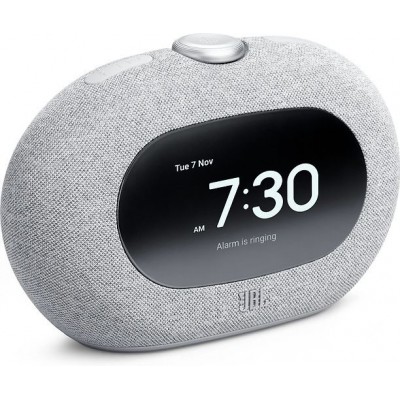 JBL Horizon 3 Φορητό Ασύρματο Bluetooth Ηχείο, clock radio με λειτουργίες sleep/αφύπνισης ξυπνητήρι - ΓΚΡΙ - JBLHORIZON3GRYEP