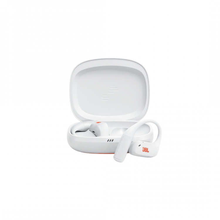 JBL by HARMAN Endurance Zone BLUETOOTH True Wireless Hands-Free Αir conduction Open-ear Ακουστικά - ΛΕΥΚΟ - JBLENDUZONEWHT