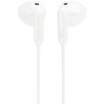 JBL Tune T235BT Ασύρματα ακουστικά Bluetooth, επίπεδο καλώδιο Hands-Free 3-κουμπιά + Mic, Remote, Comfortable Ergonomic Ear Pads - ΛΕΥΚΟ - JBLT235BTWHT