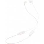 JBL Tune T235BT Ασύρματα ακουστικά Bluetooth, επίπεδο καλώδιο Hands-Free 3-κουμπιά + Mic, Remote, Comfortable Ergonomic Ear Pads - ΛΕΥΚΟ - JBLT235BTWHT