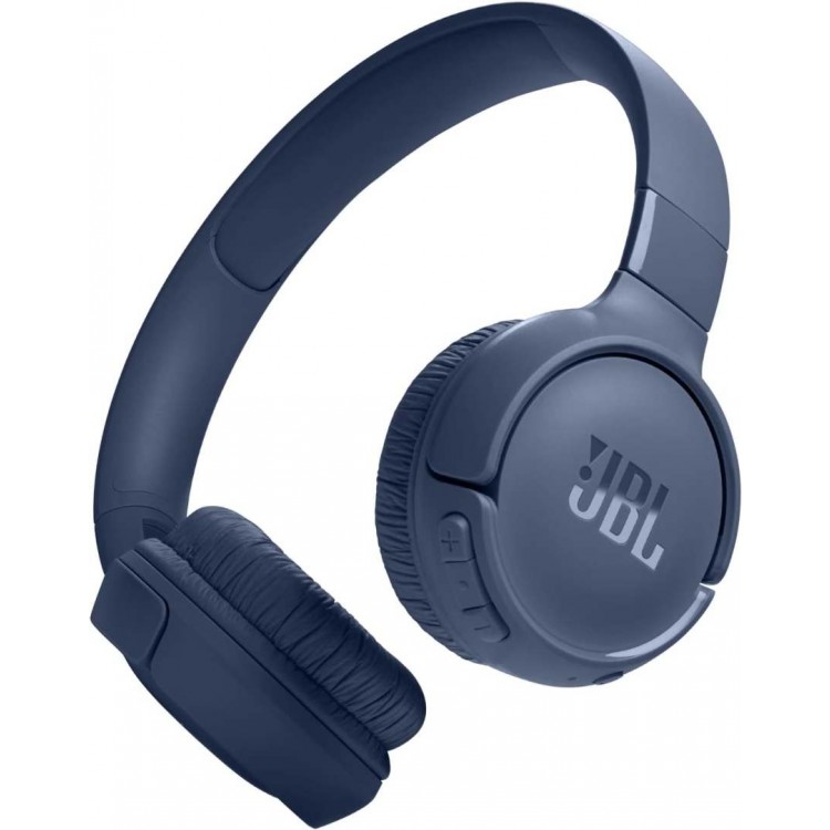 JBL by HARMAN Tune 520BT Bluetooth Ασύρματα ακουστικά Hands-Free Over Head Εργονομικά με μικρόφωνο - ΜΠΛΕ - JBLT520BTBLUEU