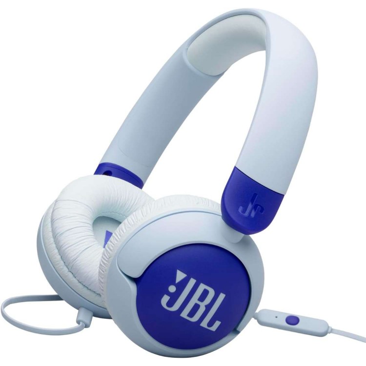 JBL by HARMAN JR320 ενσύρματα ακουστικά Hands-Free Over Head Εργονομικά με μικρόφωνο - ΜΠΛΕ - JBLJR320BLU