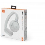 JBL by HARMAN Tune 520BT Bluetooth Ασύρματα ακουστικά Hands-Free Over Head Εργονομικά με μικρόφωνο - ΛΕΥΚΟ - JBLT520BTWHTEU