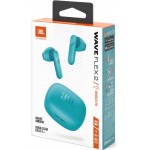 JBL by HARMAN Wave TWS Flex 2 BUDS , True Wireless In-Ear Ακουστικά BT BLUETOOTH με IP54 & IPX2 Waterproof - ΜΠΛΕ - JBLWFLEX2BLU