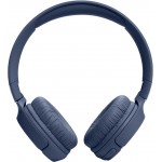 JBL by HARMAN Tune 520BT Bluetooth Ασύρματα ακουστικά Hands-Free Over Head Εργονομικά με μικρόφωνο - ΜΠΛΕ - JBLT520BTBLUEU