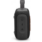 JBL GO 4 Φορητό Ασύρματο Bluetooth Ηχείο, Waterproof IP67 Palm Sized Water Resistant - ΜΑΥΡΟ - JBLGO4BLK