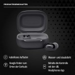 JBL by HARMAN Live Buds 3, True Ασύρματα Ακουστικά Ear-Buds Headphones, True ANC, BT Headset Hands-Free με εργονομικά Earbuds - ΜΑΥΡΟ - JBLLIVEBUDS3BLK