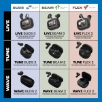 JBL by HARMAN Wave TWS Flex 2 BUDS , True Wireless In-Ear Ακουστικά BT BLUETOOTH με IP54 & IPX2 Waterproof - ΜΠΛΕ - JBLWFLEX2BLU