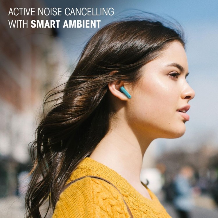 JBL by HARMAN Wave TWS Flex 2 BUDS , True Wireless In-Ear Ακουστικά BT BLUETOOTH με IP54 & IPX2 Waterproof - ΜΠΛΕ - JBLWFLEX2BLU