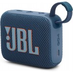 JBL GO 4 Φορητό Ασύρματο Bluetooth Ηχείο, Waterproof IP67 Palm Sized Water Resistant - ΜΠΛΕ - JBLGO4BLU