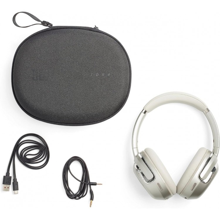 JBL by HARMAN TOUR ONE M2 Bluetooth Ασύρματα ακουστικά Hands-Free Over Head Εργονομικά με μικρόφωνο - Champaigne/ΧΡΥΣΟ - JBLTOURONEM2CPG